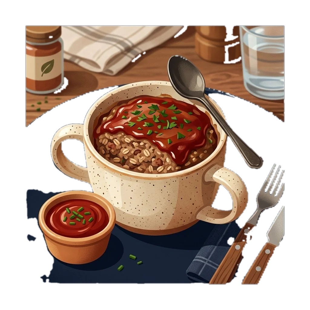 Microwave Mug Meatloaf