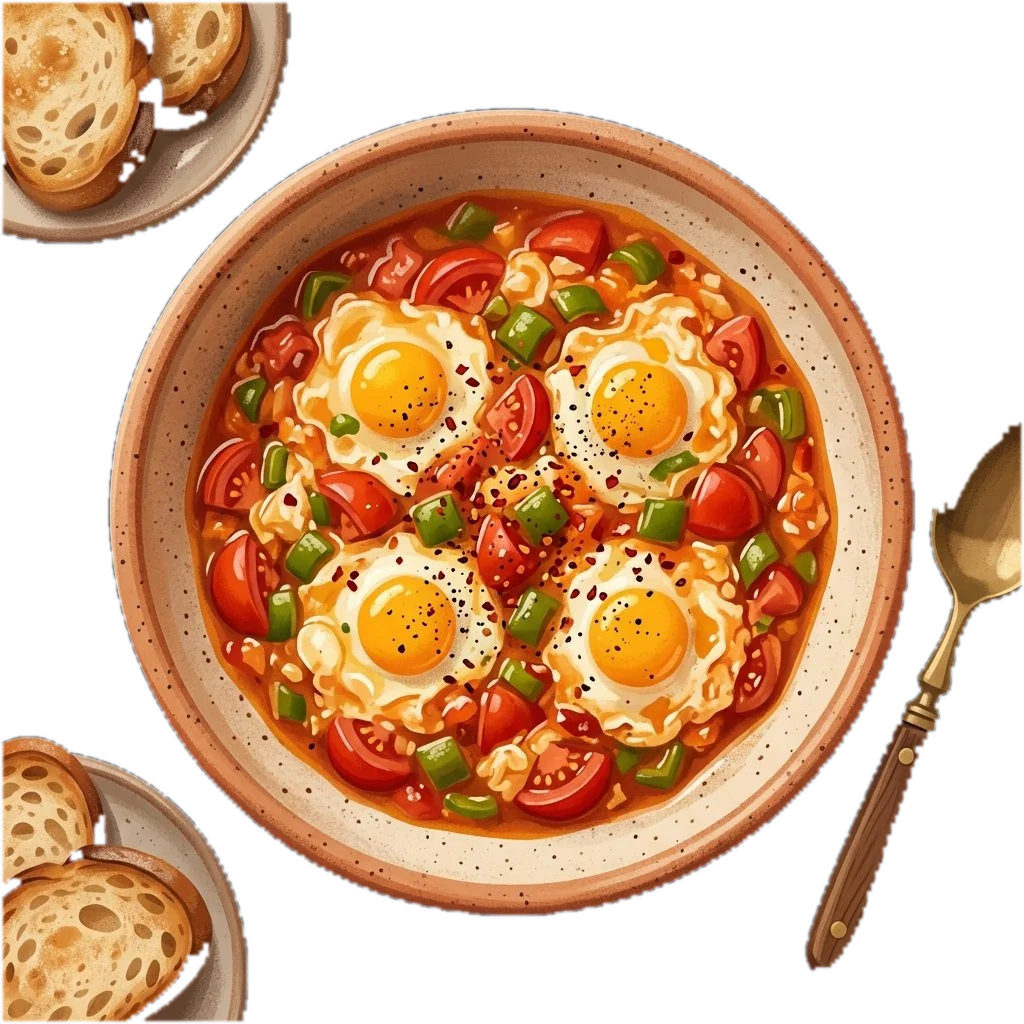 Menemen (Turkish Scrambled Eggs)