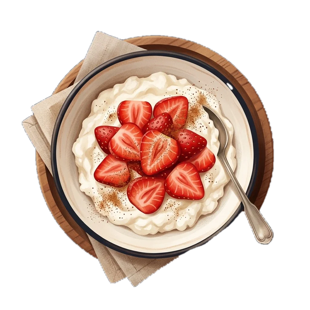 Lor Cheese Bowl with Fruit