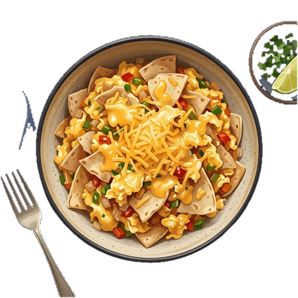 Easy Migas (Scrambled Eggs with Tortillas)