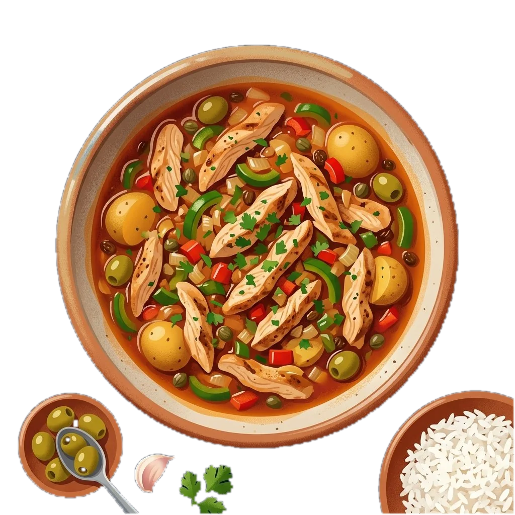 Cuban-Style Chicken Picadillo
