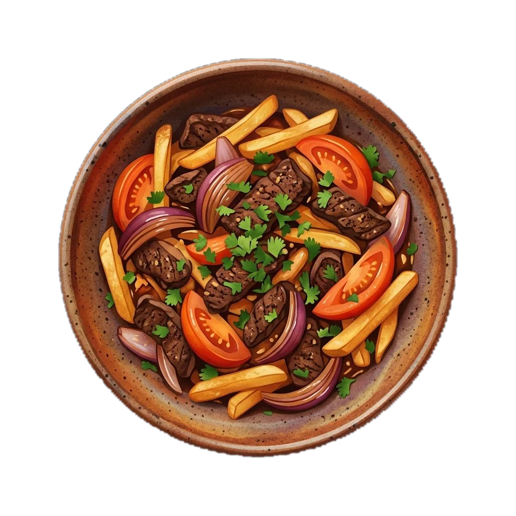 Peruvian Beef Stir-Fry (Lomo Saltado)