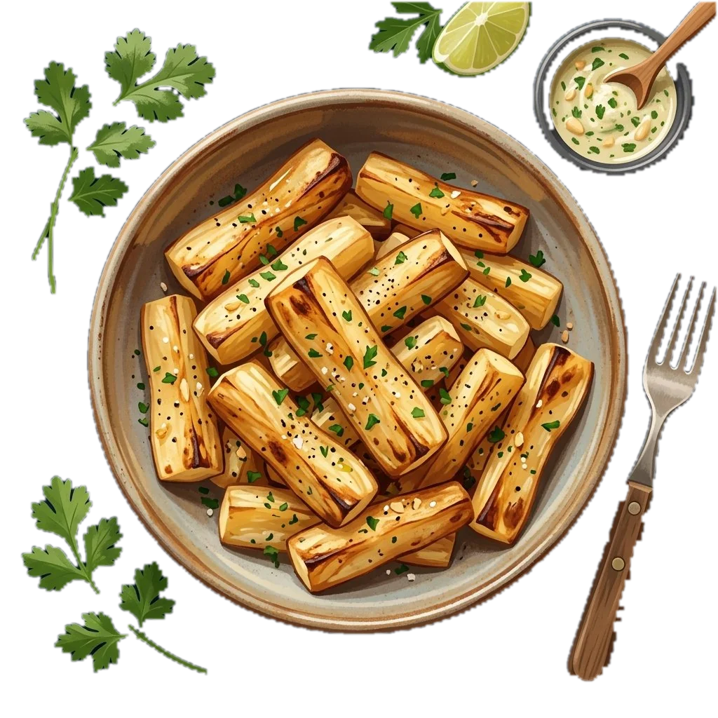Oven-Fried Yuca (Yuca al Horno)
