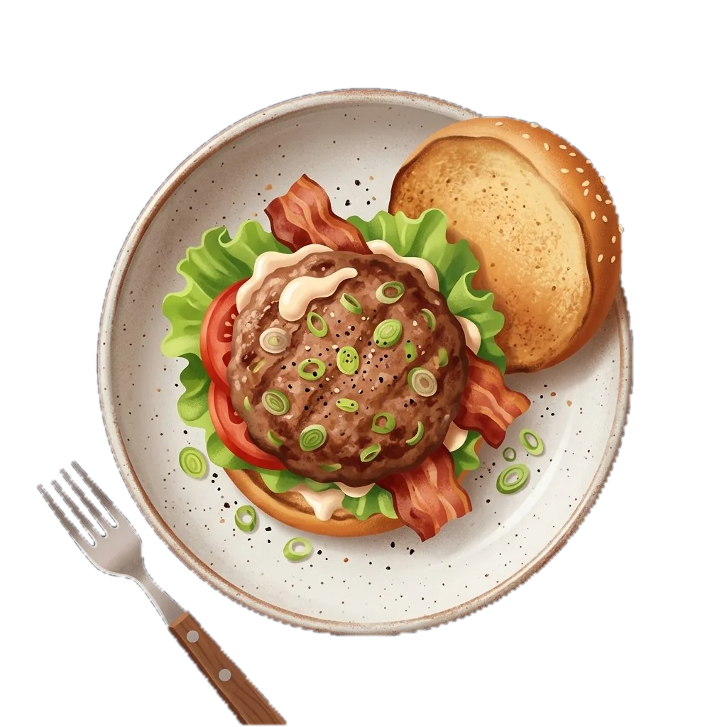 Turkey Club Burger