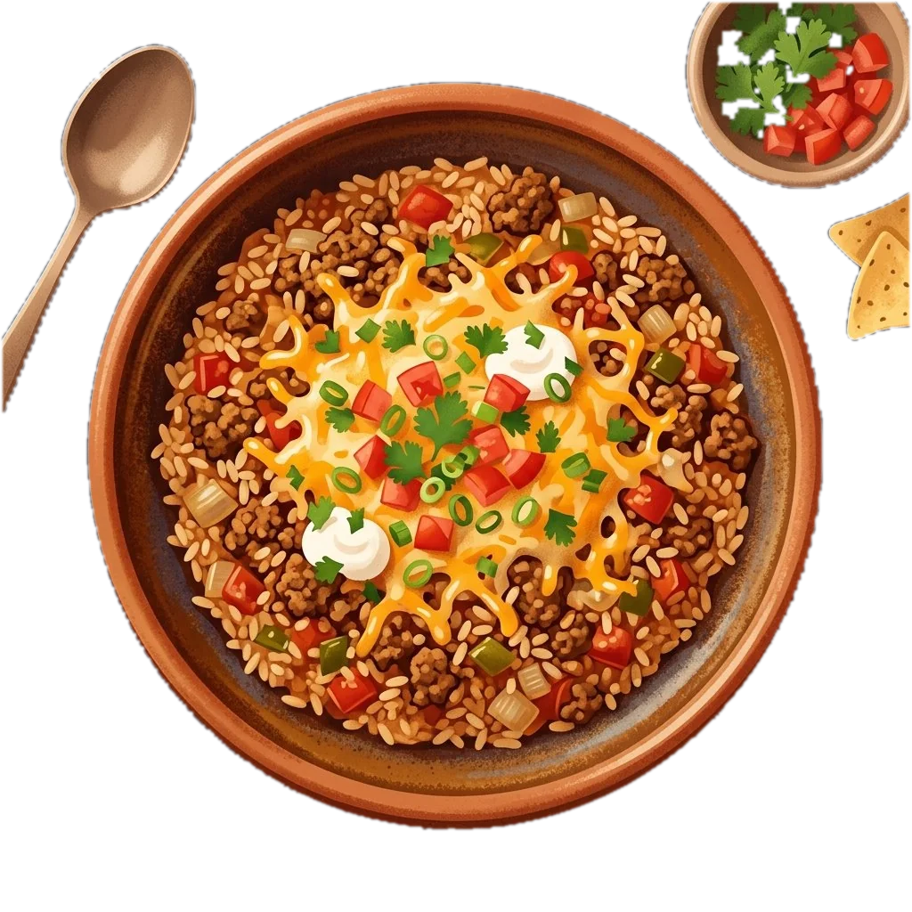 One-Pan Taco Rice