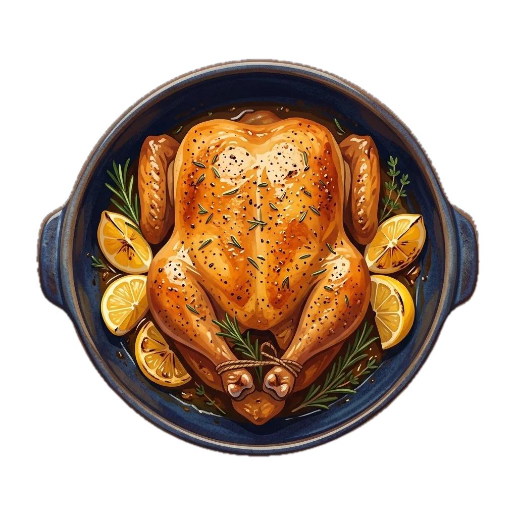 Oven-Roasted Whole Chicken