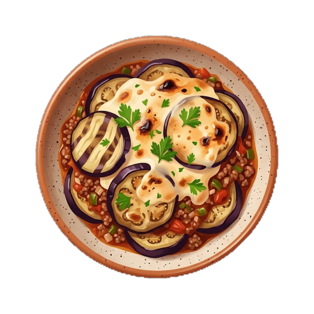 Eggplant Moussaka (Light)
