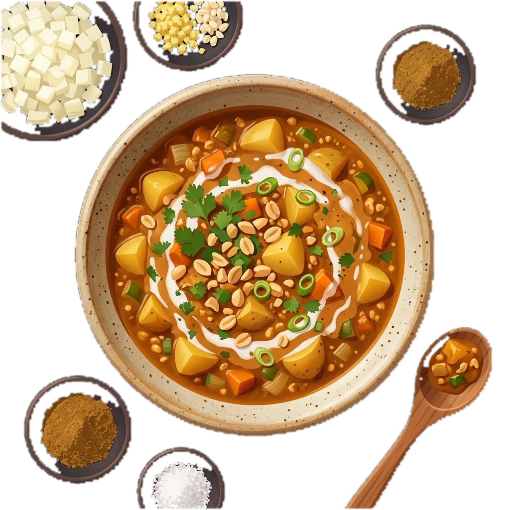 African-Inspired Peanut and Potato Stew