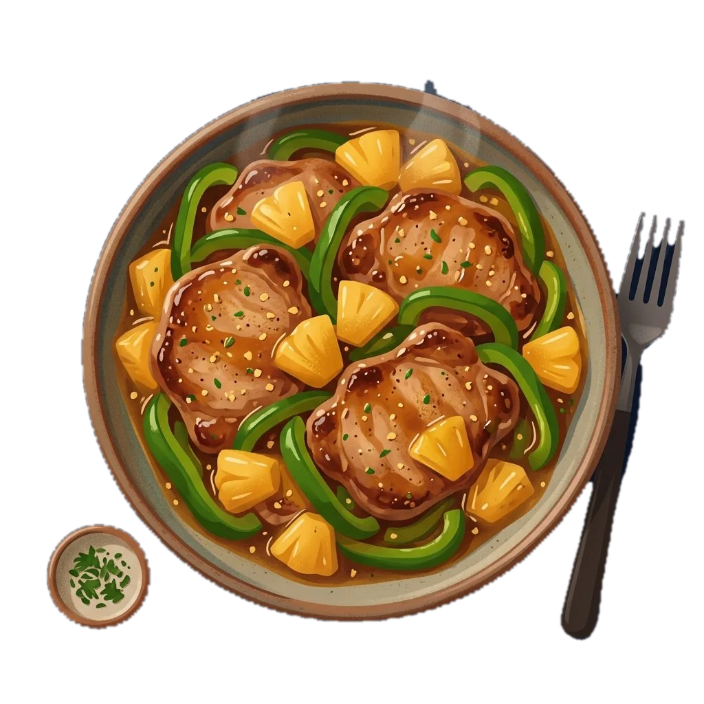 Sweet and Savory Pineapple Pork Chops