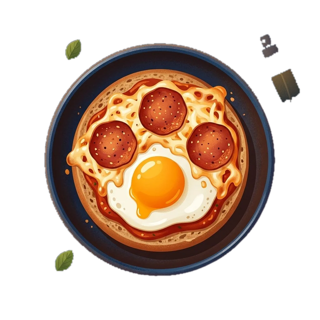 Pizza Eggburger