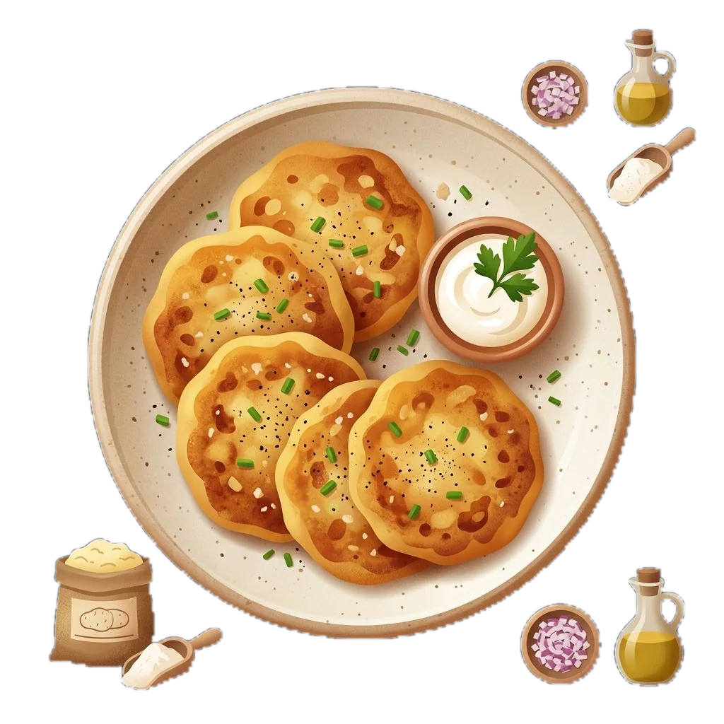 Crispy Potato Cakes