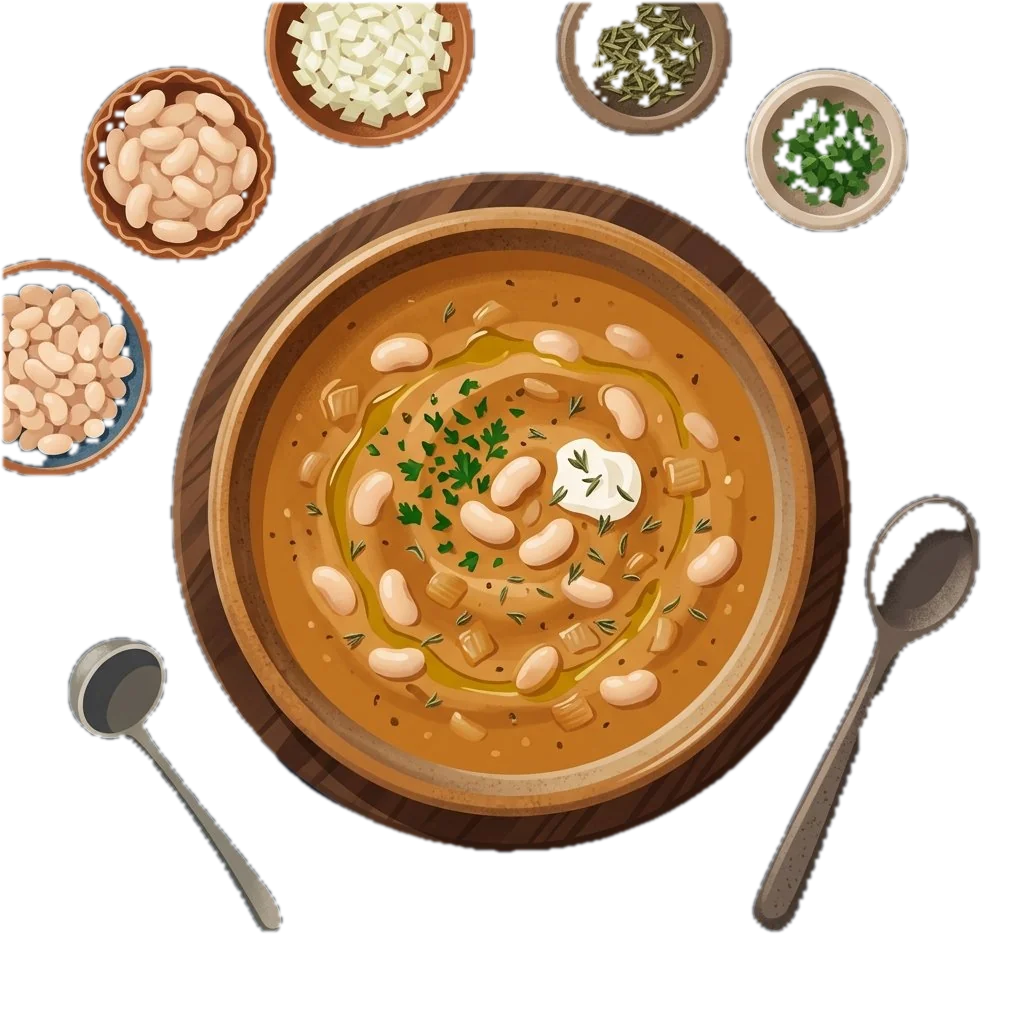 Creamy Pumpkin and White Bean Soup