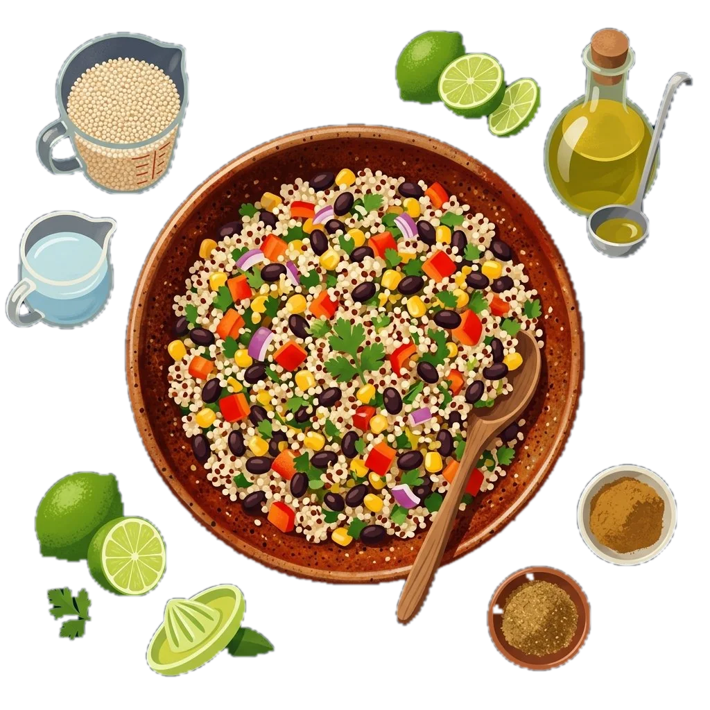 Quinoa and Black Bean Salad