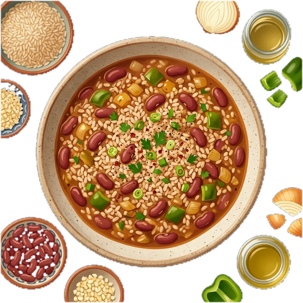 Healthy Red Beans and Rice