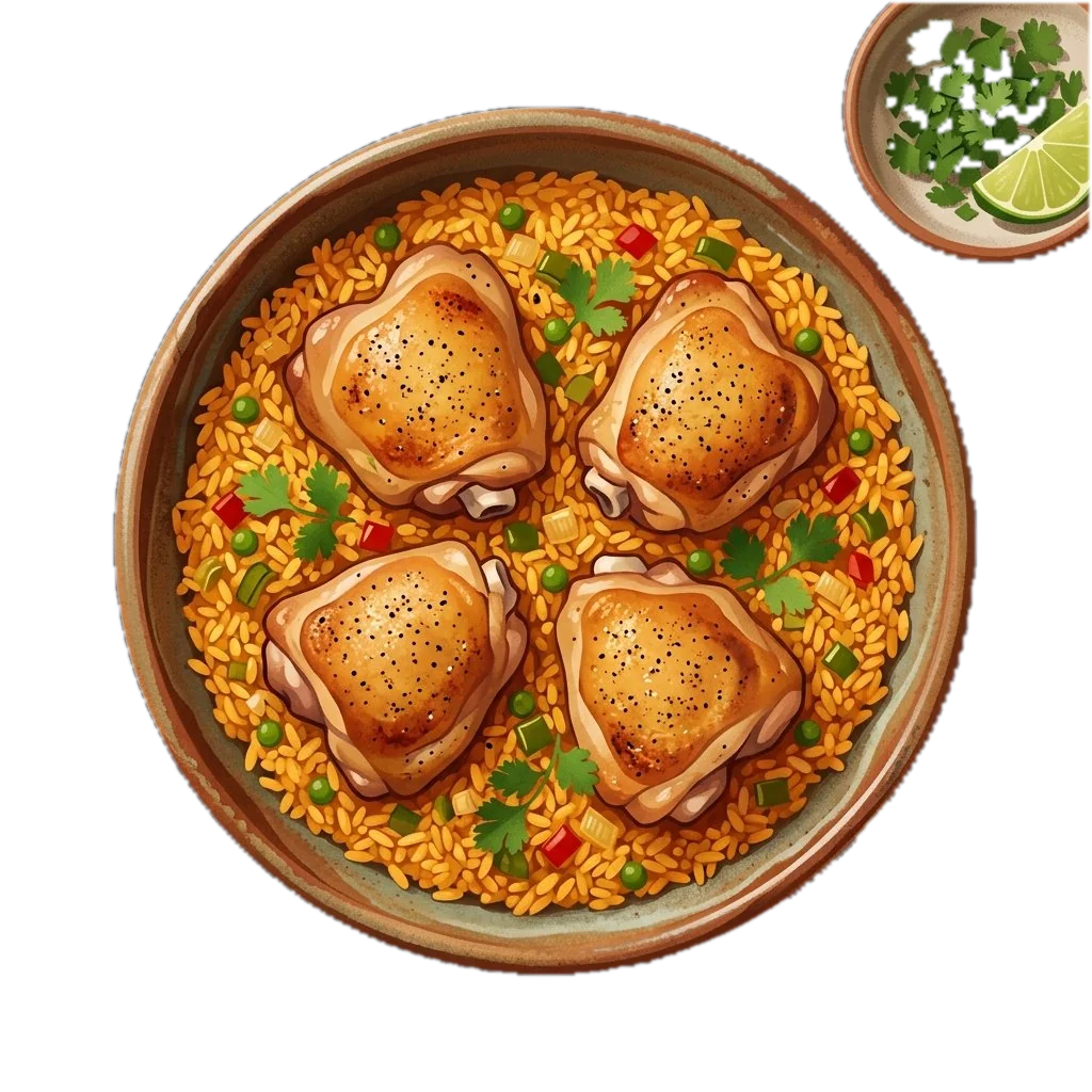 Classic Arroz con Pollo (Chicken and Rice)