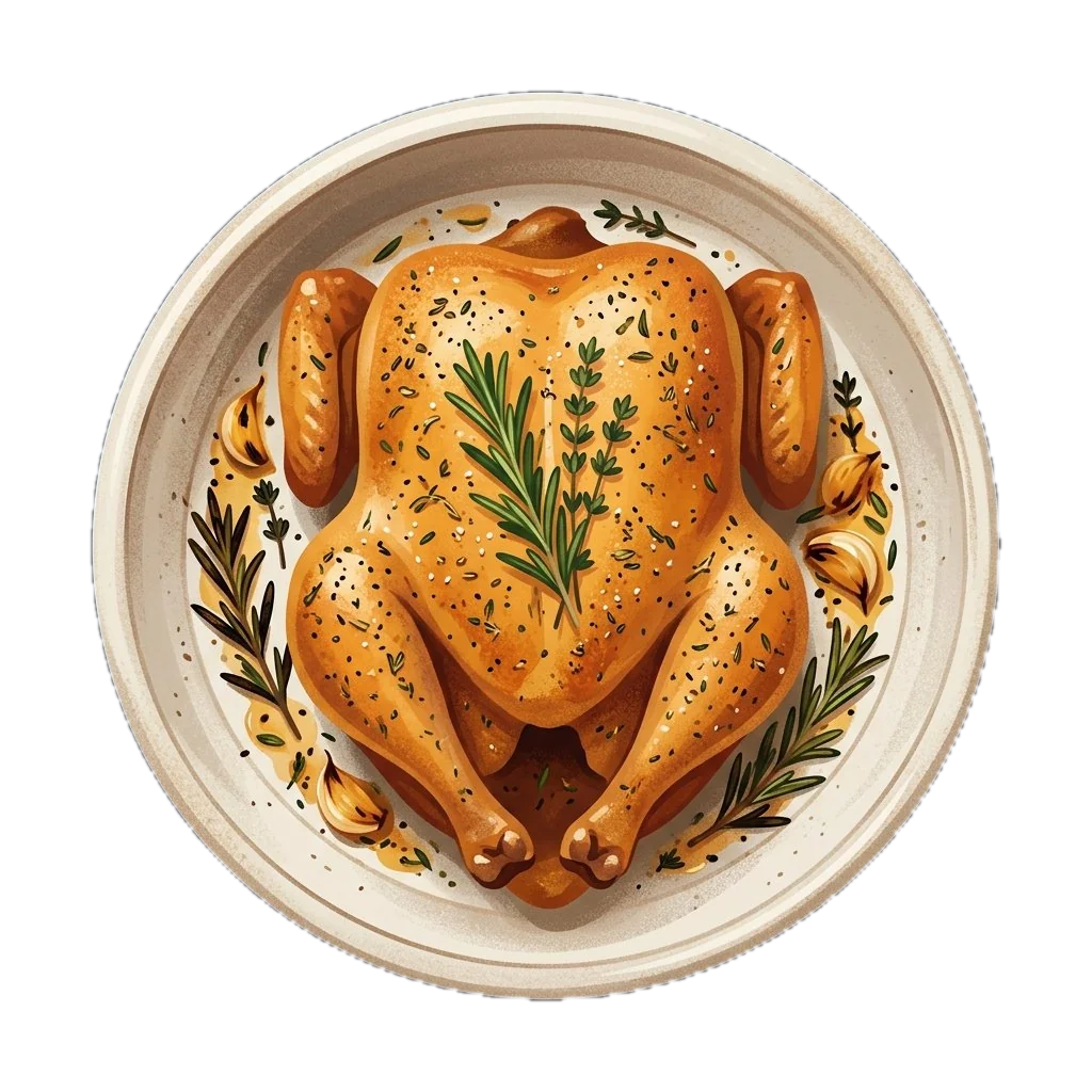 Classic Herb-Roasted Whole Chicken