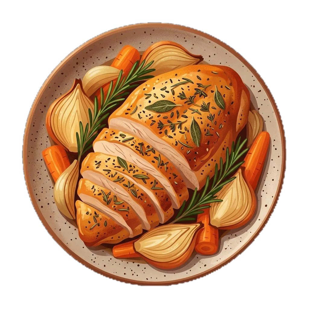 Rosemary and Herb Roasted Turkey Breast
