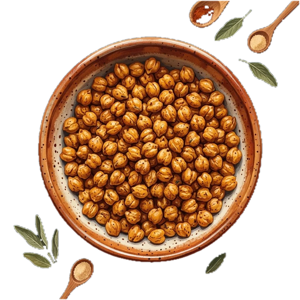 Crispy Roasted Chickpeas