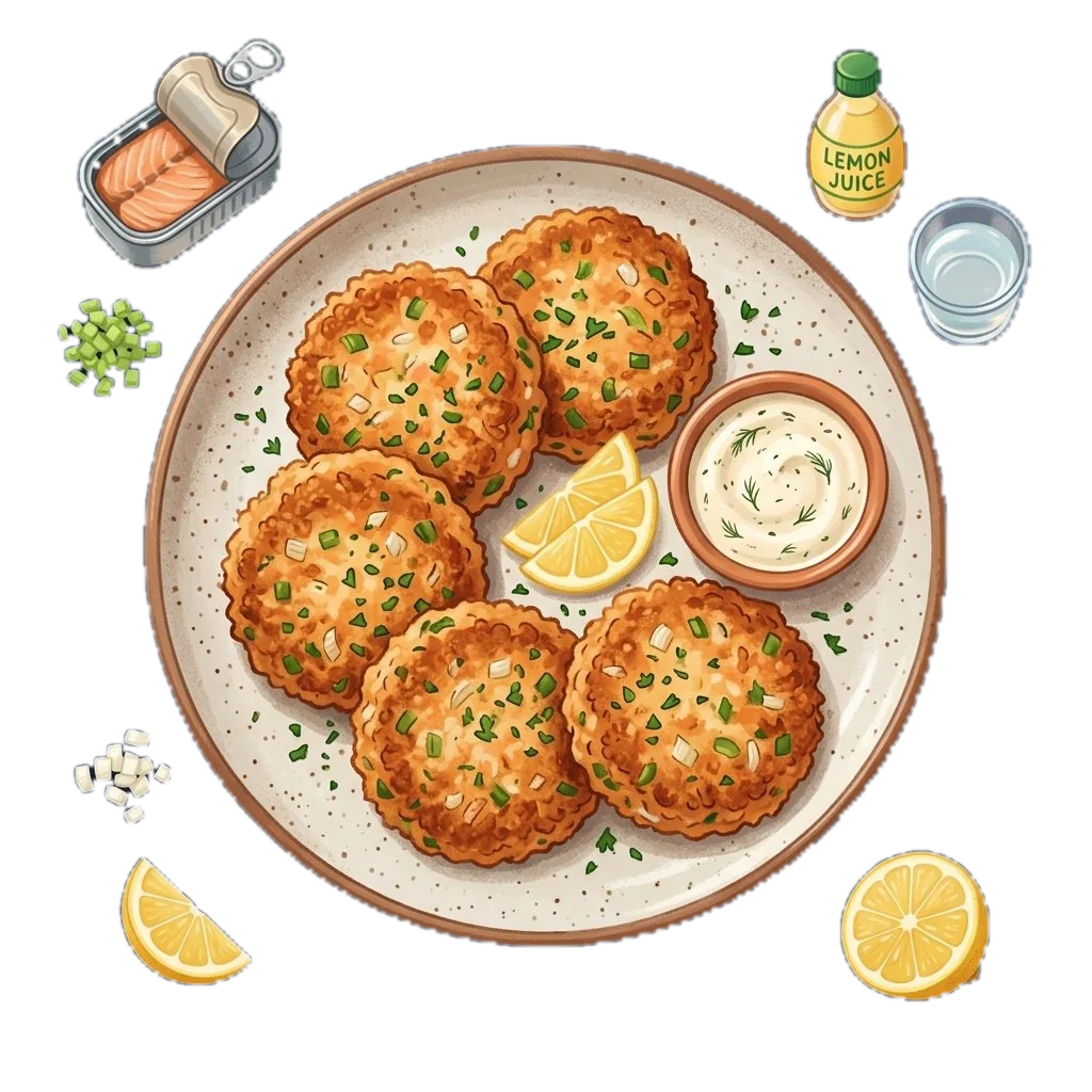 Crispy Salmon Patties
