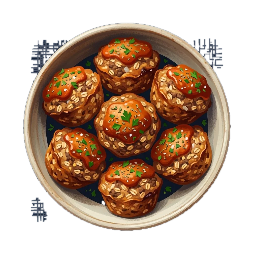 Savory Meatloaf Muffins