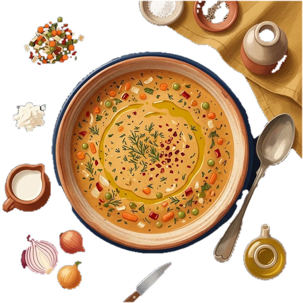 Dried Vegetable Soup