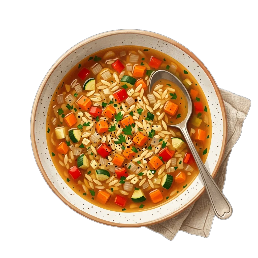 Vegetable Orzo Soup