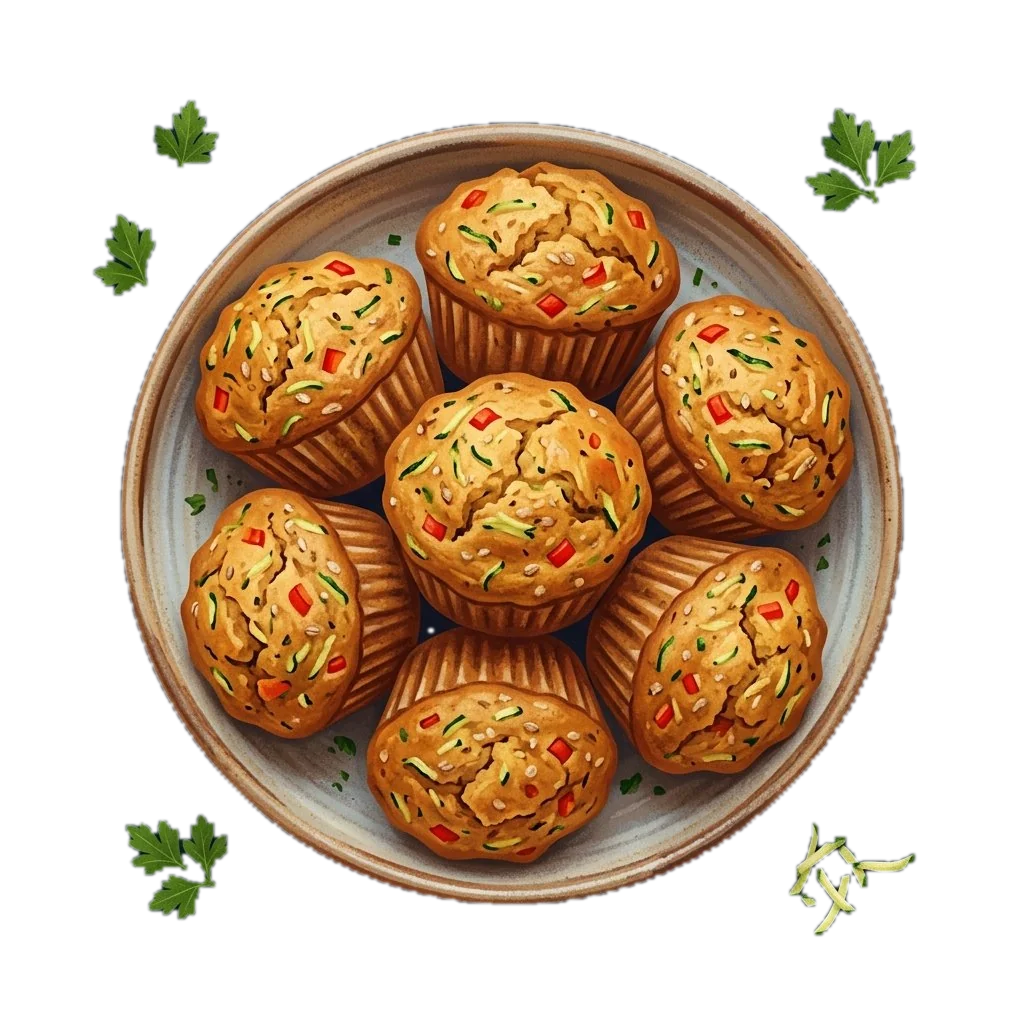 Savory Veggie Muffins
