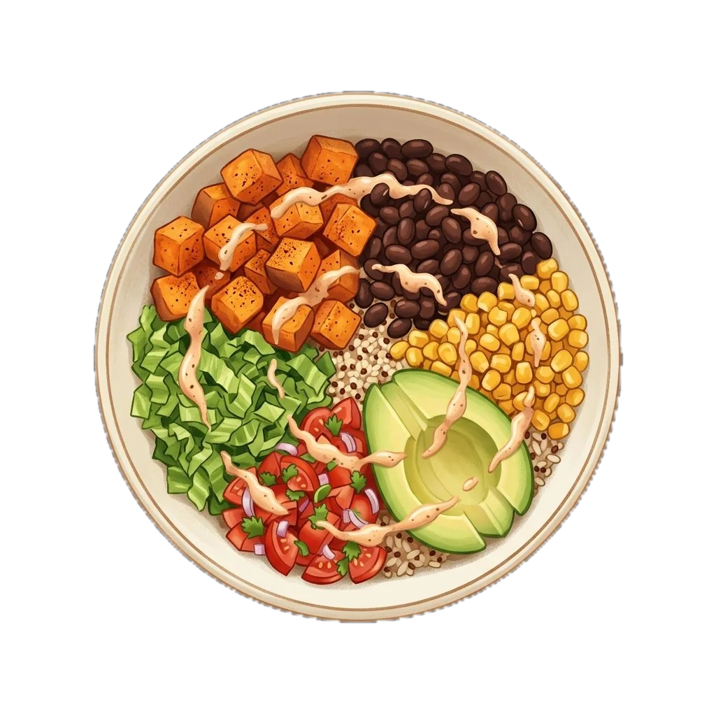 Black Bean Sweet Potato Bowl