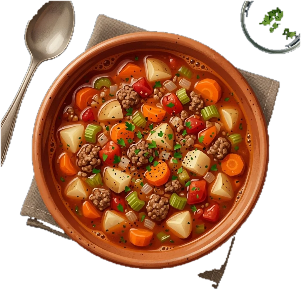 Slow Cooker Hamburger Stew