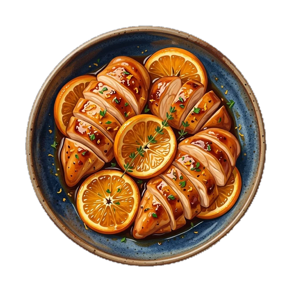 Soy and Orange Marinated Chicken