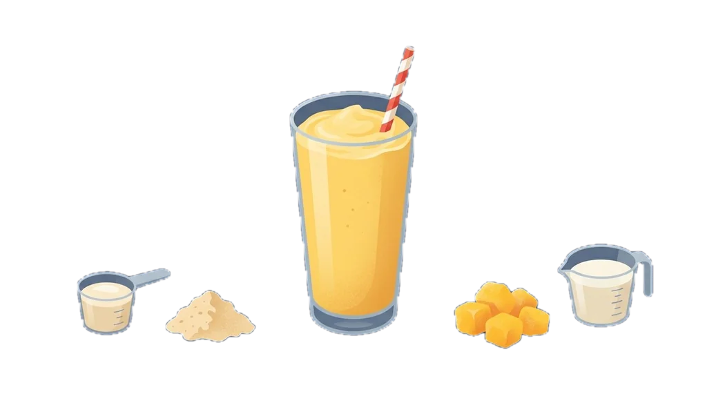 Soy Protein Mango Shake