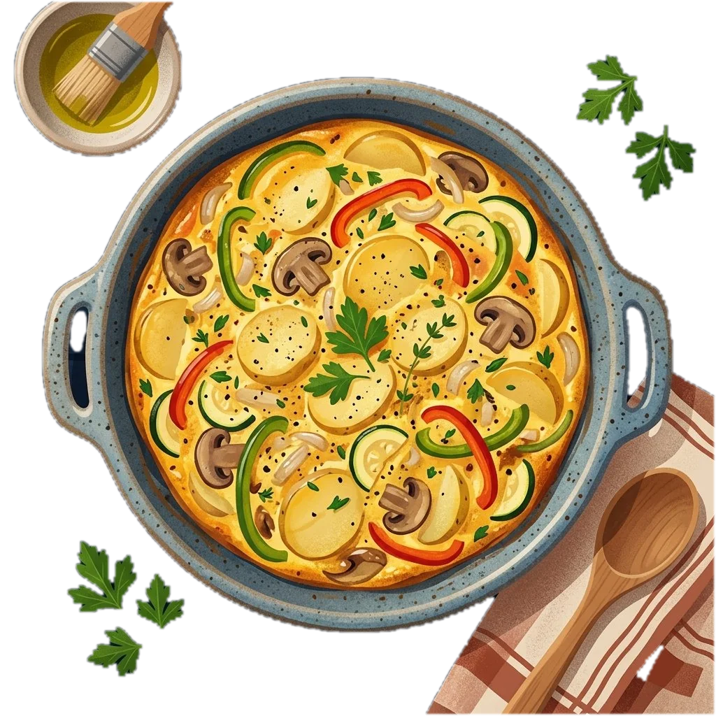 Baked Spanish Omelet