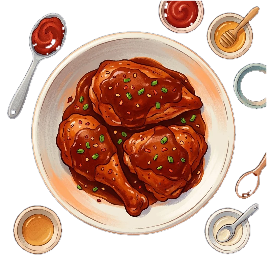 Spicy Southern Barbecued Chicken