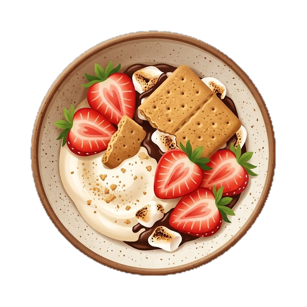Strawberry Yogurt S'Mores