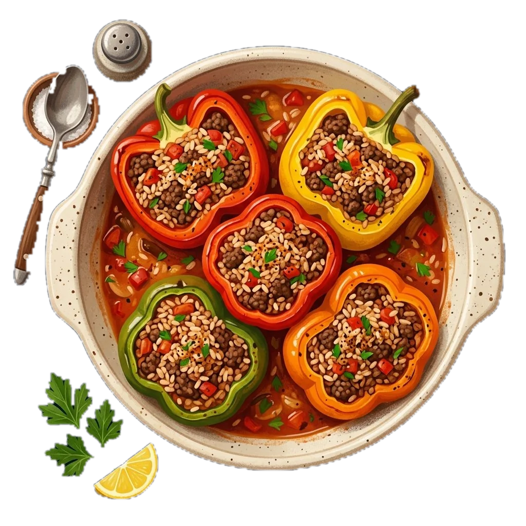 Healthy Stuffed Bell Peppers