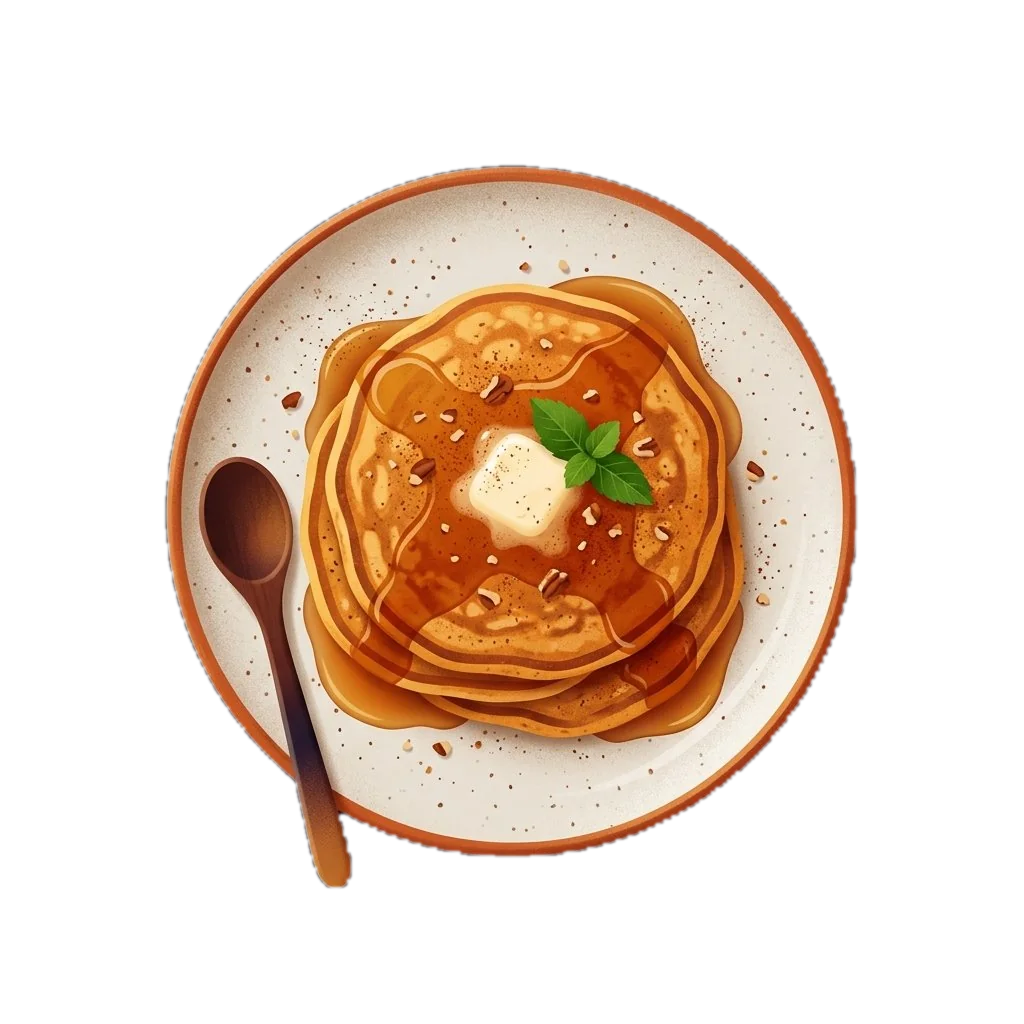 Spiced Sweet Potato Pancakes
