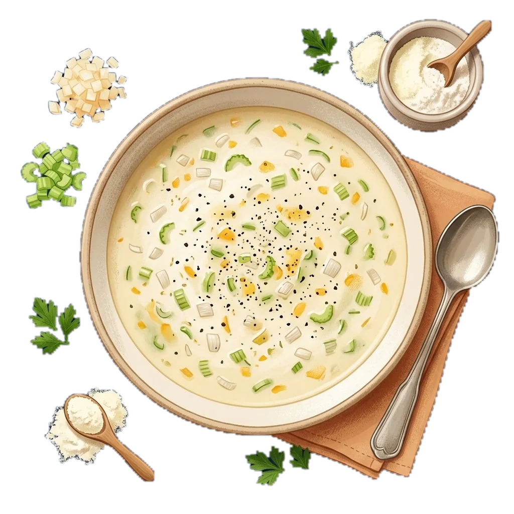 Creamy Low-Fat Vegetable Soup