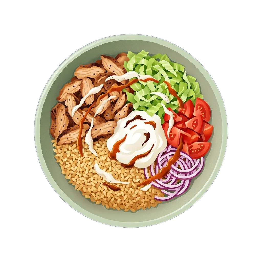 Chicken Doner Bowl