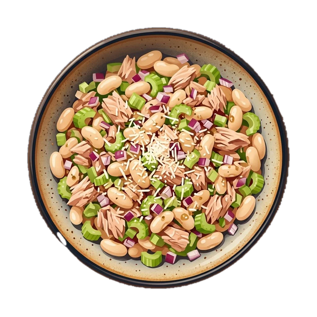 Tuna and White Bean Antipasto Salad