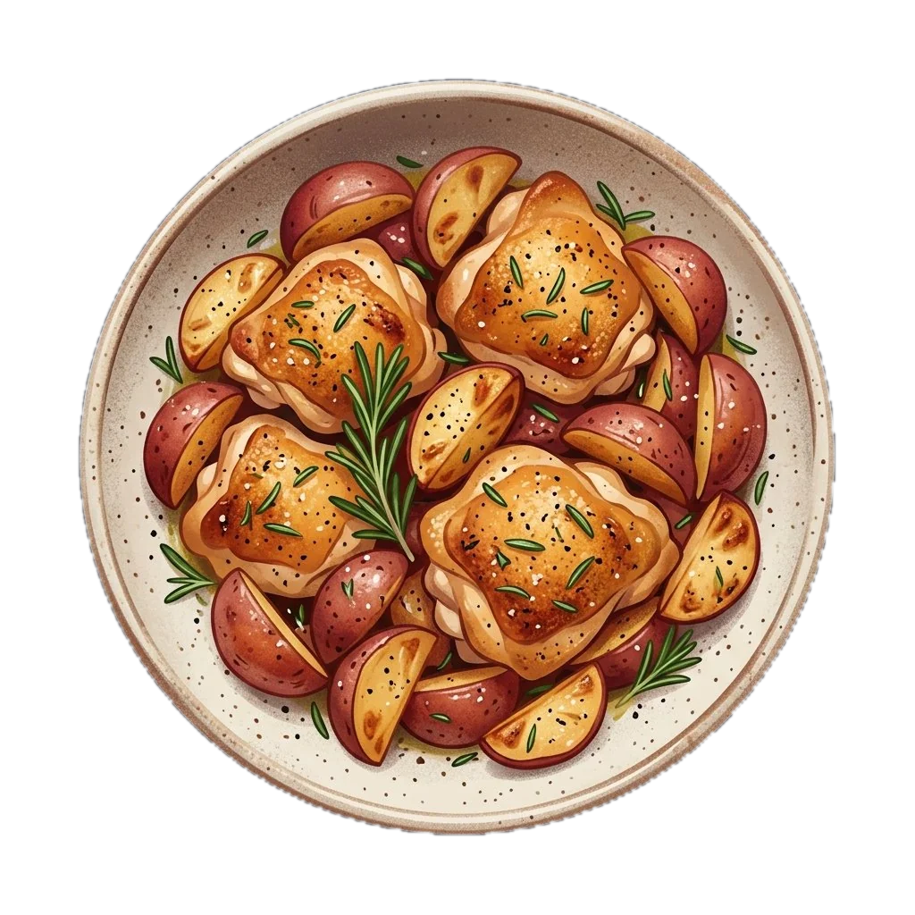 Tuscan Chicken and Potato Skillet