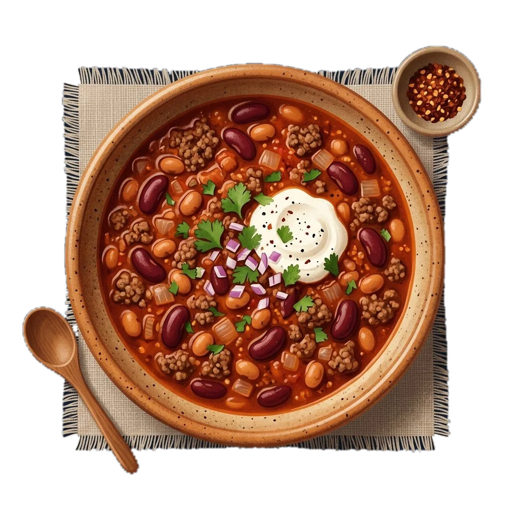 Two-Bean Beef Chili