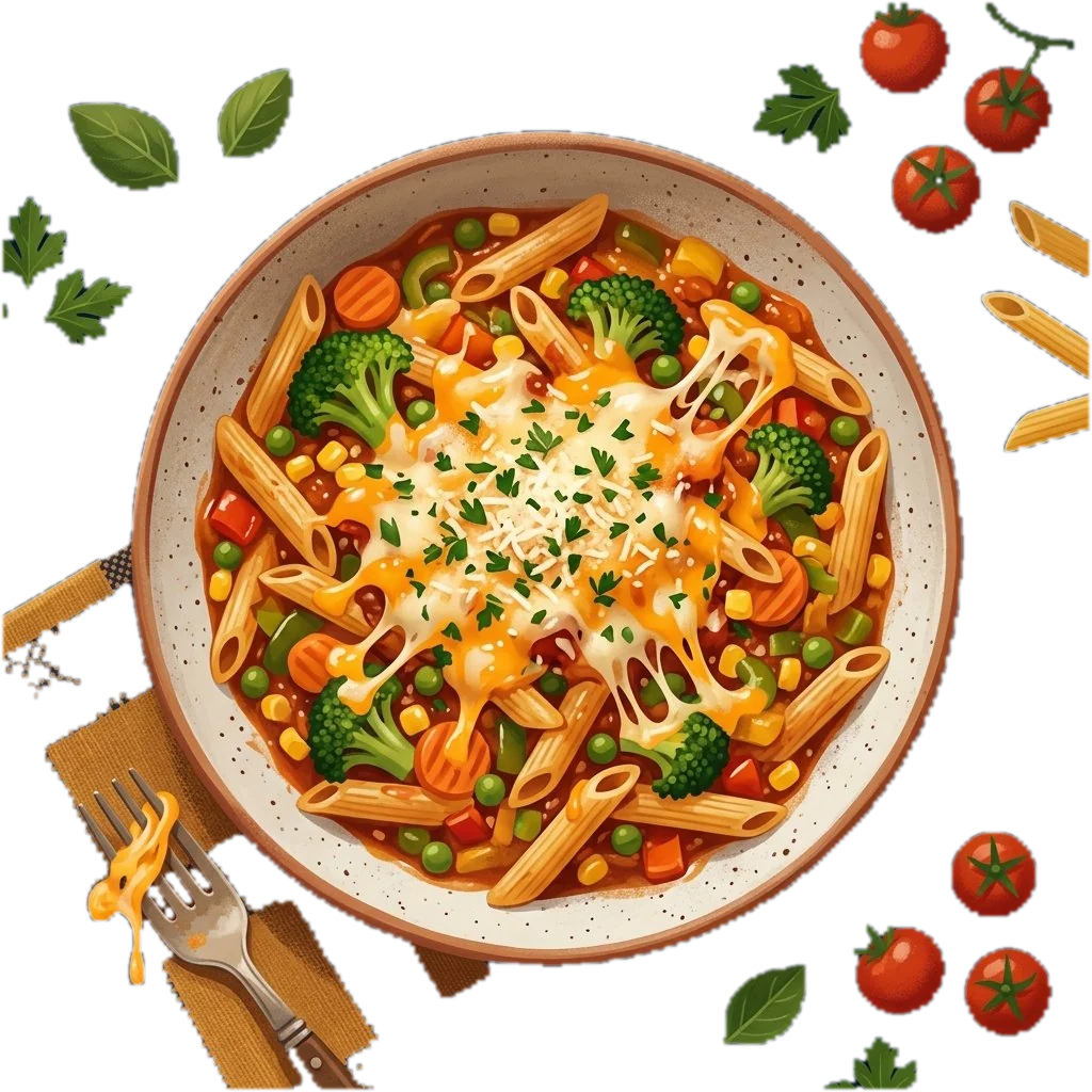 Easy Cheesy Veggie Noodles