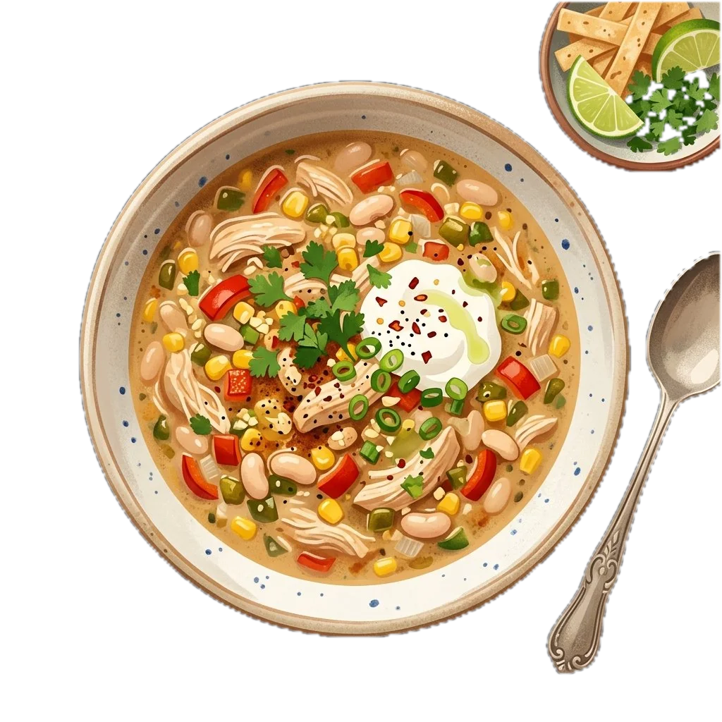 Creamy White Chicken Chili