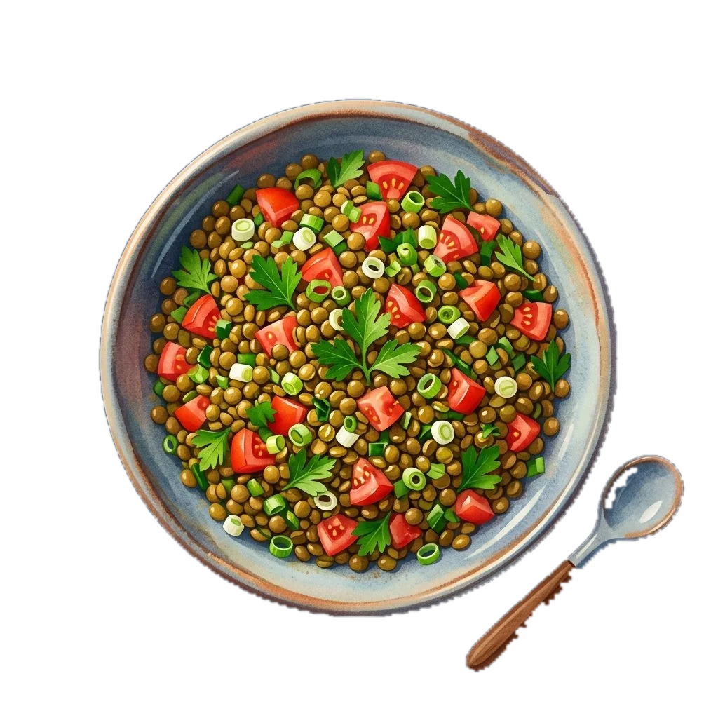 Green Lentil Salad