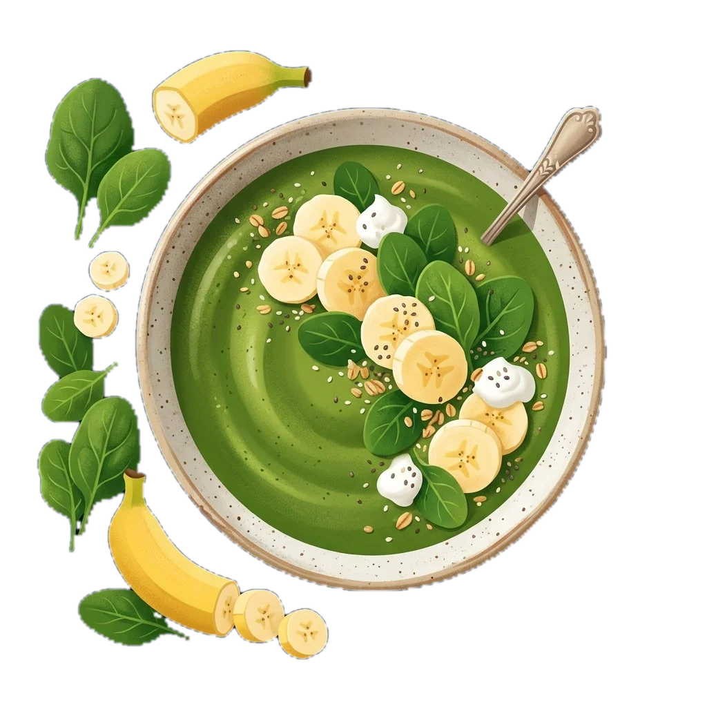 Green Smoothie (Spinach & Banana)