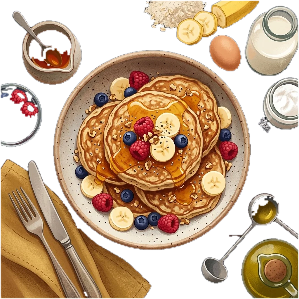 Oat Pancakes (Fit)