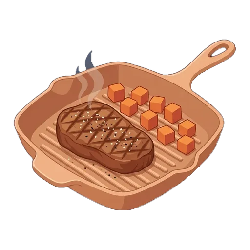 Steak & Sweet Potato Bowl — step 2