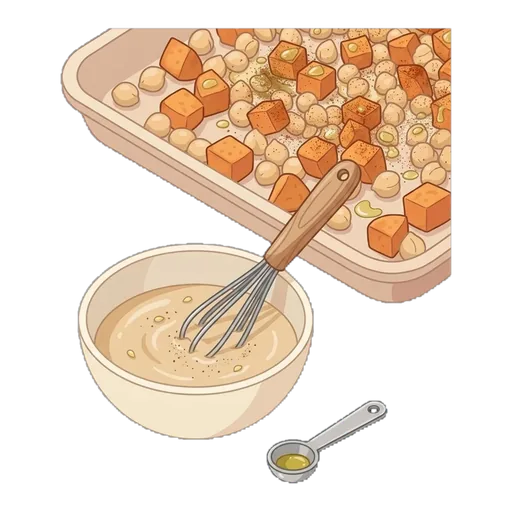 Buddha Bowl — step 2