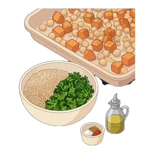 Buddha Bowl — step 3
