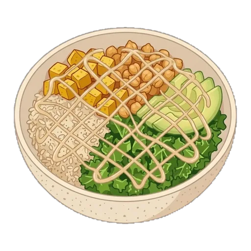 Buddha Bowl — step 5